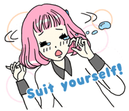 Omowaseburikko Joshi (English version) sticker #5790575