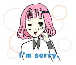 Omowaseburikko Joshi (English version) sticker #5790576