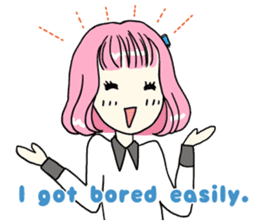 Omowaseburikko Joshi (English version) sticker #5790578