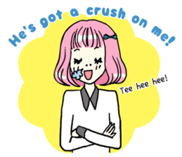 Omowaseburikko Joshi (English version) sticker #5790579