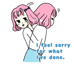 Omowaseburikko Joshi (English version) sticker #5790598