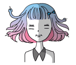 Omowaseburikko Joshi (English version) sticker #5790602