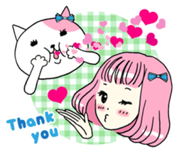 Omowaseburikko Joshi (English version) sticker #5790603