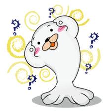 Gray Seal & Pink Penguin sticker #5790778