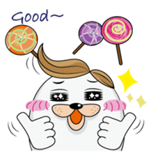 Gray Seal & Pink Penguin sticker #5790782