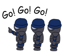 The Legal Guardians (Police & Detective) sticker #5790935