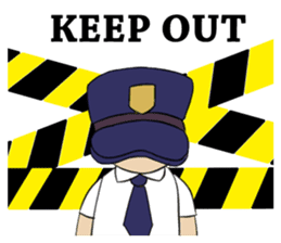 The Legal Guardians (Police & Detective) sticker #5790958