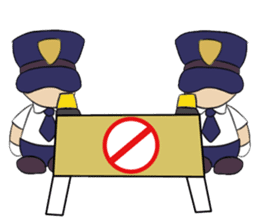 The Legal Guardians (Police & Detective) sticker #5790959