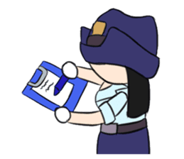 The Legal Guardians (Police & Detective) sticker #5790960