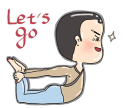 Dai Shi of Love - Love, Yoga and Life sticker #5791406