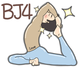 Dai Shi of Love - Love, Yoga and Life sticker #5791407
