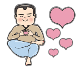 Dai Shi of Love - Love, Yoga and Life sticker #5791415
