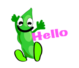 Mr. Edamame sticker #5791889