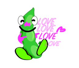 Mr. Edamame sticker #5791891