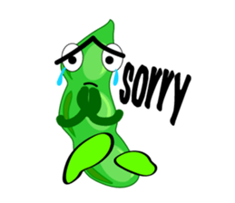 Mr. Edamame sticker #5791897