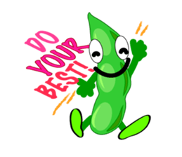 Mr. Edamame sticker #5791898