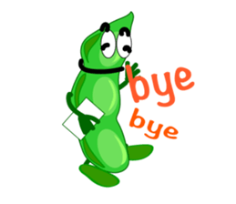 Mr. Edamame sticker #5791902