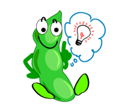 Mr. Edamame sticker #5791908