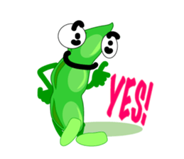 Mr. Edamame sticker #5791911