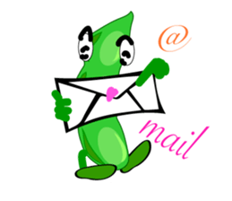 Mr. Edamame sticker #5791917