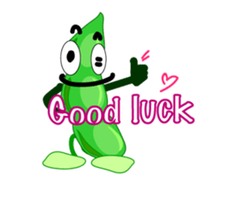 Mr. Edamame sticker #5791920