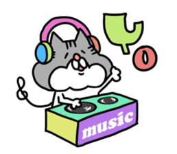 I am kawaii cat. sticker #5792546