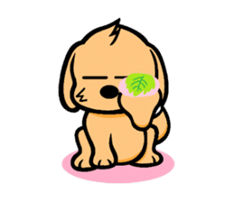 dog name is aresuke. sticker #5792687