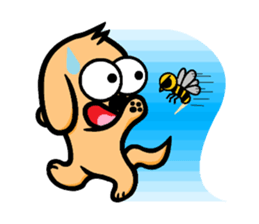 dog name is aresuke. sticker #5792695