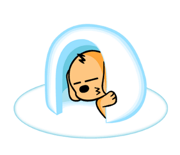 dog name is aresuke. sticker #5792721