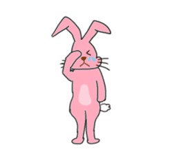 Bunny loves life! sticker #5793054