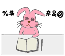 Bunny loves life! sticker #5793056