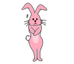 Bunny loves life! sticker #5793067