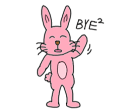 Bunny loves life! sticker #5793070
