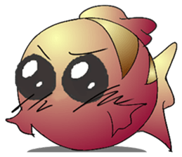 fish Baby sticker #5793178