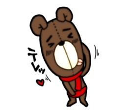 Akapan-Bear sticker #5793688