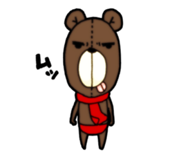 Akapan-Bear sticker #5793696