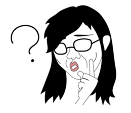 Little Miss Loser v.2(English) sticker #5793765