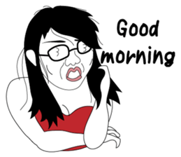 Little Miss Loser v.2(English) sticker #5793776