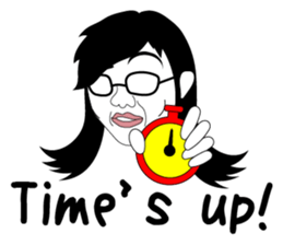 Little Miss Loser v.2(English) sticker #5793784