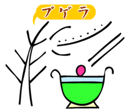 Dongba characters and new Japanese sticker #5793876