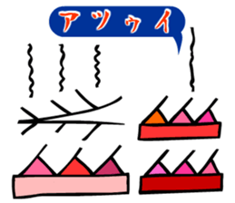 Dongba characters and new Japanese sticker #5793877