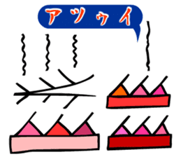 Dongba characters and new Japanese sticker #5793877