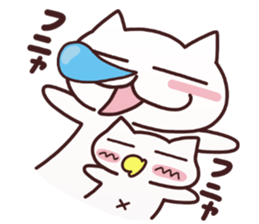 Cat and kitten sticker #5794125