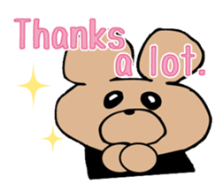 simple communication(2-3words) sticker #5794732