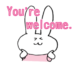 simple communication(2-3words) sticker #5794734