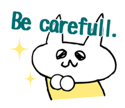 simple communication(2-3words) sticker #5794747