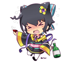 Lunar and Friends sticker #5795100