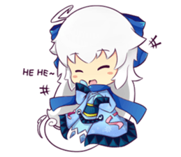 Lunar and Friends sticker #5795111