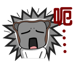 hedgehog family(2) sticker #5795422