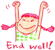 English The daily life of girls & kitty sticker #5795997